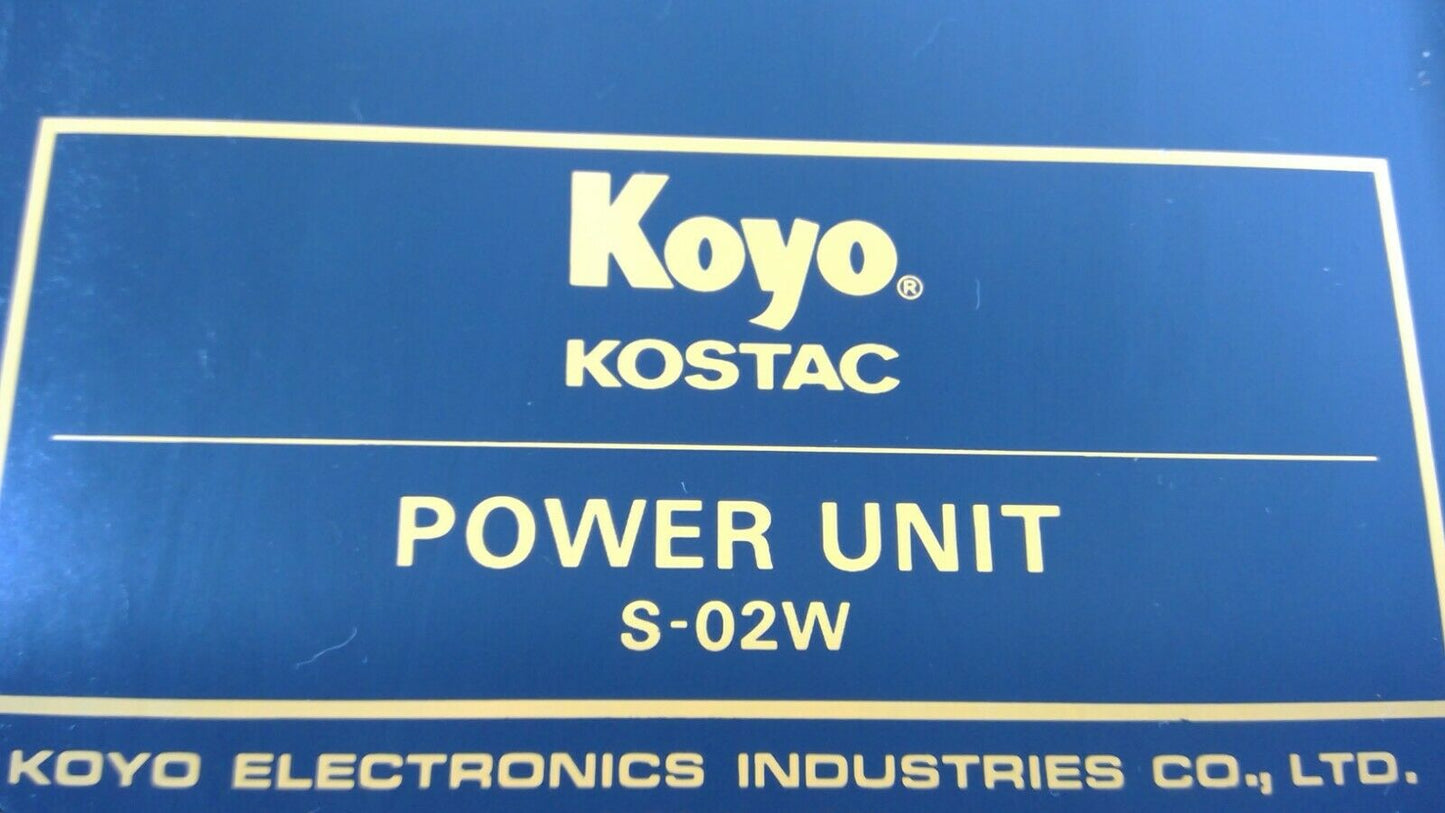 KOYO Kostac S-02W Power Unit                                         2E