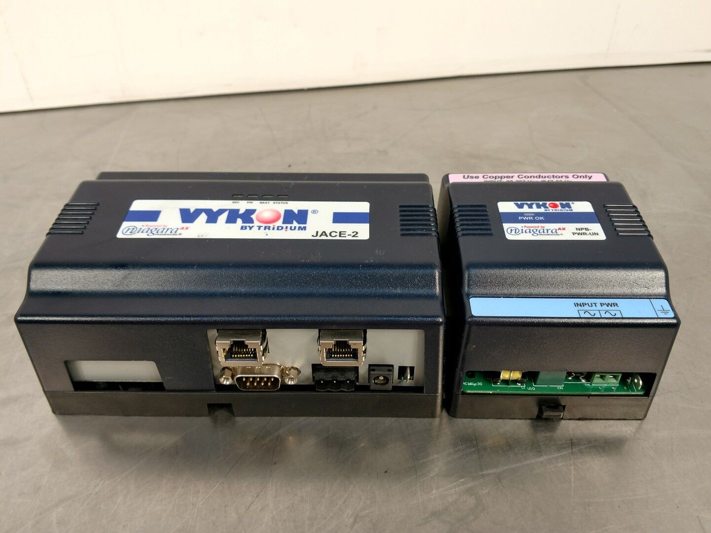 VYKON JACE-2 BY TRIDIUM WITH POWER SUPPLY NPB-PWR-UN 5D