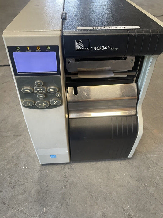 Zebra 140Xi4  Thermal Transfer Barcode Label Printer Network @DH