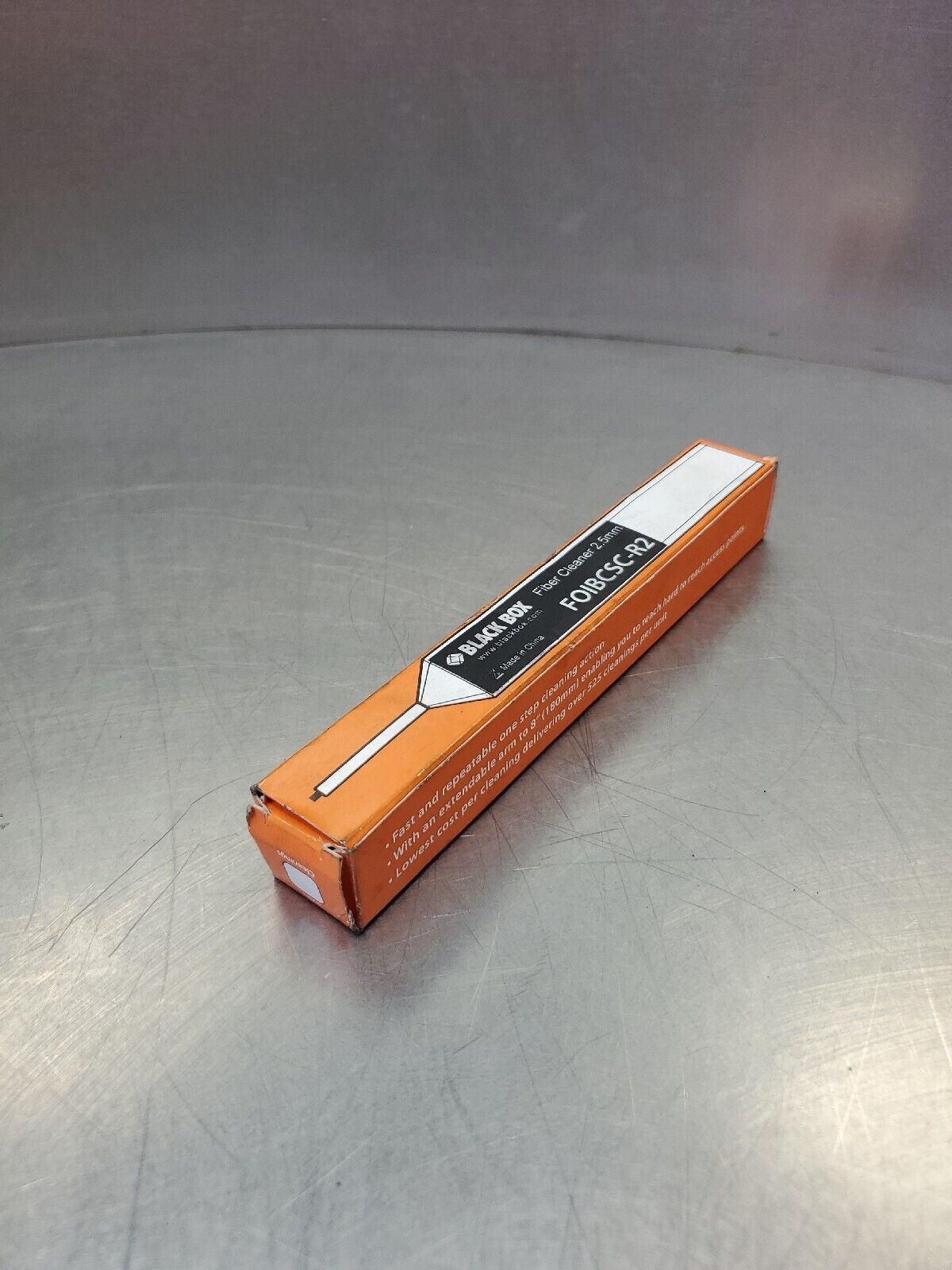 Black Box FOIBCSC-R2 FIBER CONNECTOR CLEANING TOOL - 2.5-MM.                3D-2