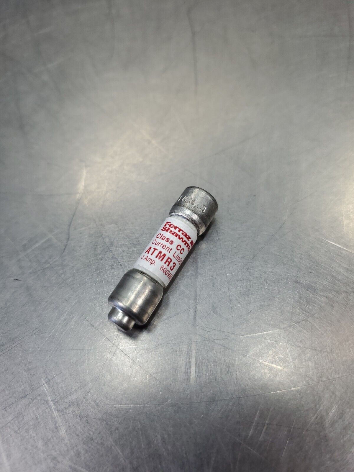 Ferraz Shawmut ATMR3 Current Limiting Fuse, 600VAC 3 AMP.           4D-BOX#3