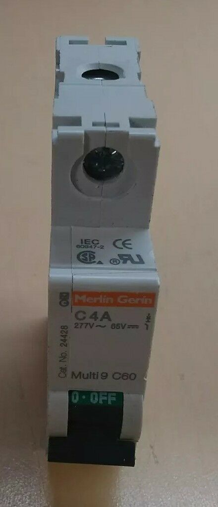 MERLIN GERIN C4A MULTI 9 C60 CIRCUIT BREAKER 24428                         4E-13