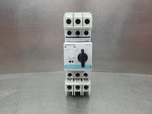 Siemens SIRIUS 3RV1821-1BD10 2A Circuit Breaker.                            4E-3