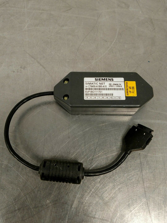 Siemens 1P C79459-A1890-A10 Simatic NET Adapter w/ CP 5511/CP 5512 Card 3D