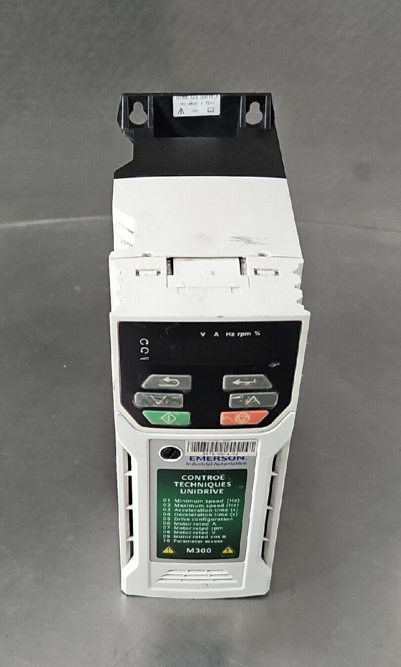 NIDEC CORP M300-024-00018A 0.75 HP Unidrive                              Loc 1E