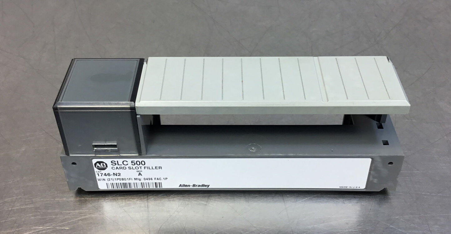 Allen Bradley 1746-N2 /A Card Slot Filler.                                  3D-9