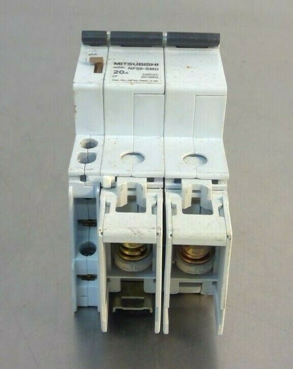 Mitsubishi Electric -  NF50-SMU 2 20 - 2P 20A No-Fuse Breaker - AX-05SMU      4D
