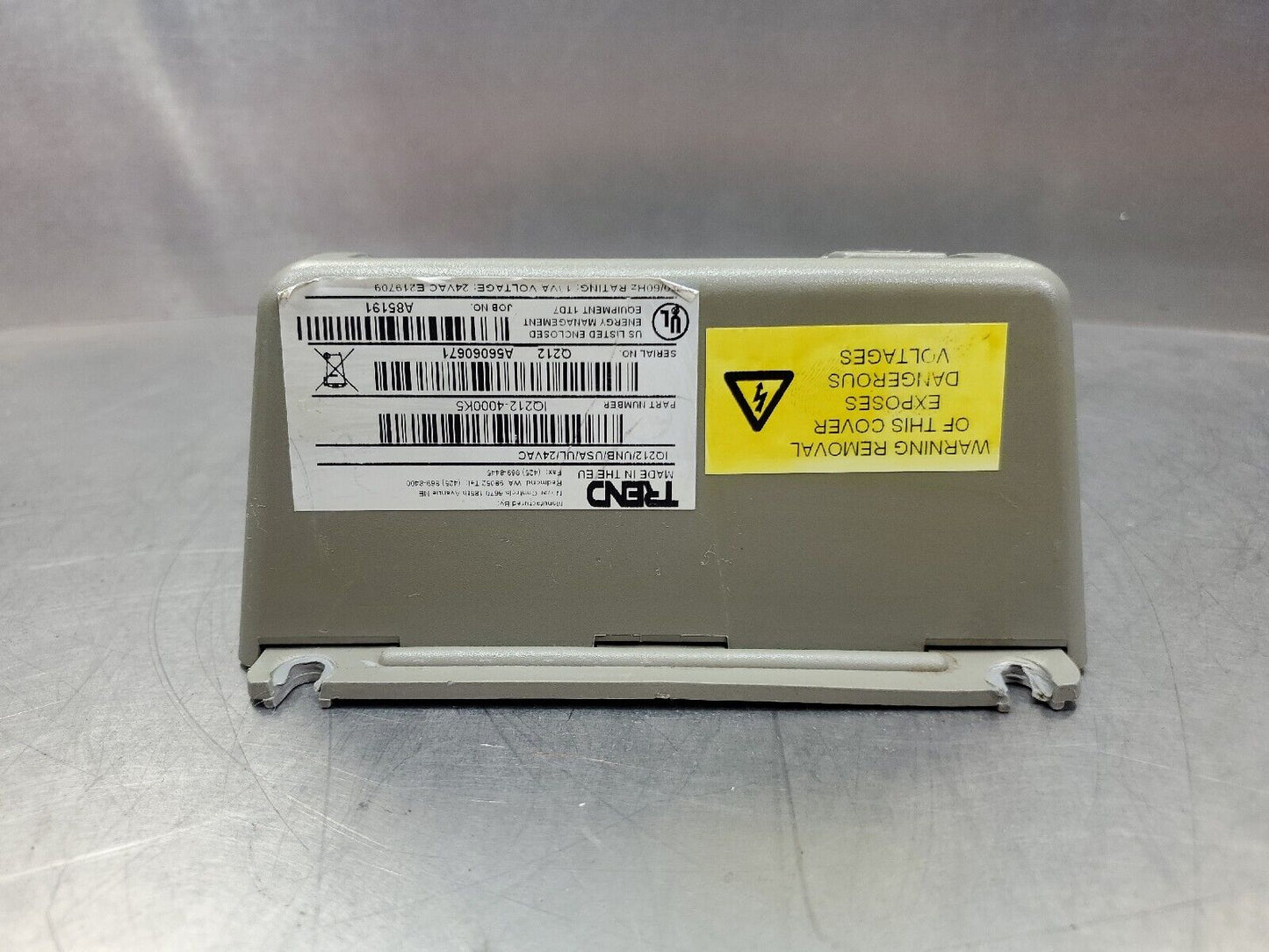 TREND IQ210 (IQ212-4000K5) 24VAC PLC CONTROLLER MODULE.                    3E-15