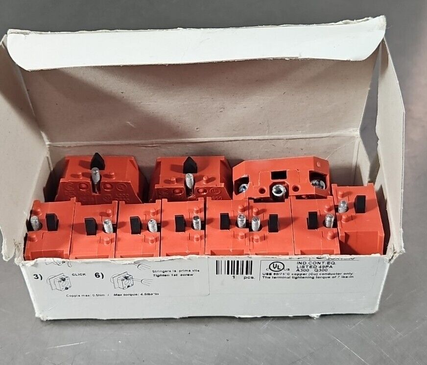 AUTOMATION DIRECT ECX1030 CONTACT BLOCKS W/SELECTOR SWITCH. Box w/ 11 ...