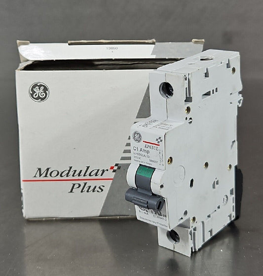 General Electric EP61ULC01 Circuit Breaker, 1 Pole, 1 A, 277Vac.        Loc 4E-3