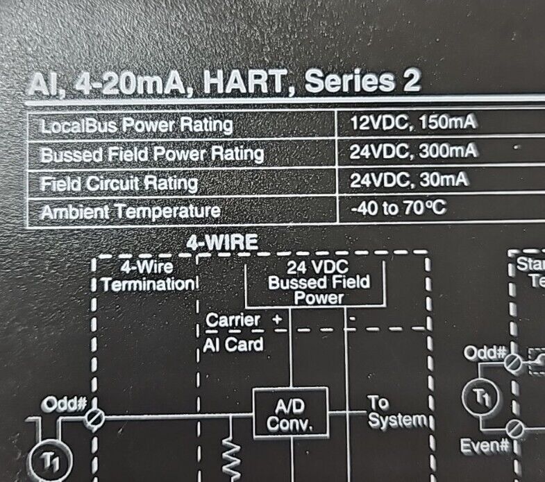 EMERSON KJ3222X1-BA1 DI 8-Channel 24 VDC Dry Contact.  Input Module. Loc 3C-15