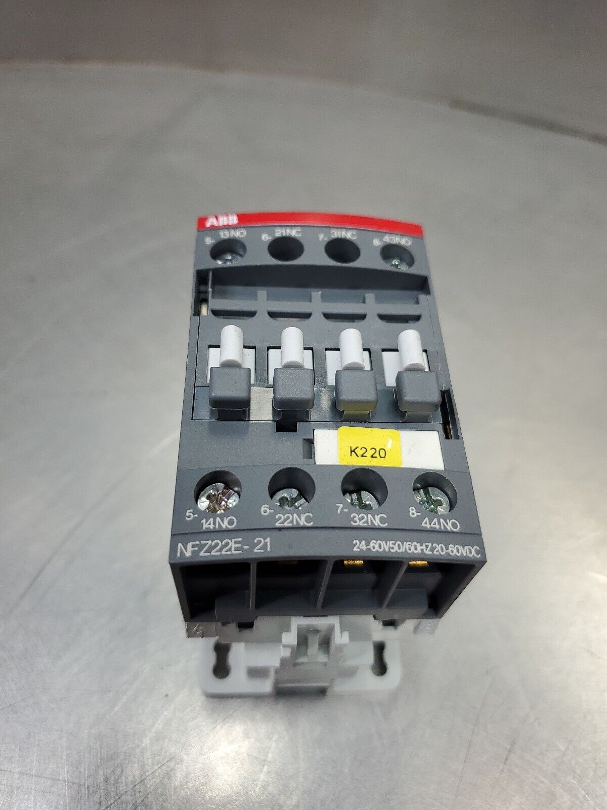 ABB NFZ22E-21 Contactor Type Intermediate Relay 24-60V 50/60Hz.               4H