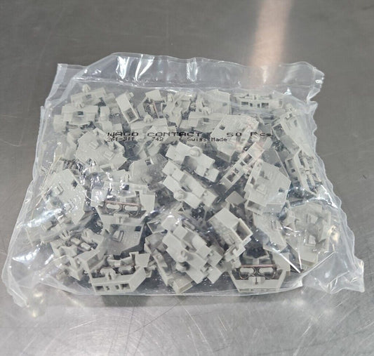 Wago 261-311 conductor Ground Terminal Block -Pk with 50.               Loc3A-24