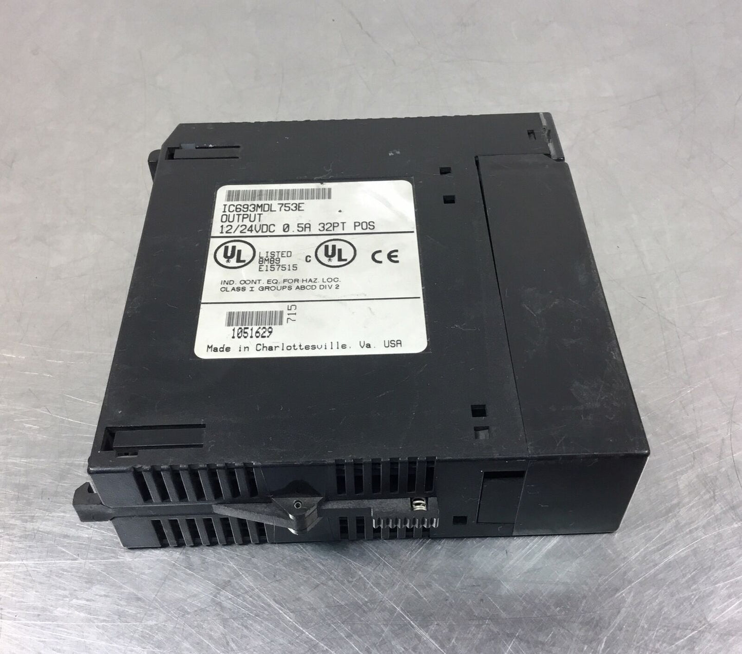 GE Fanuc Output Module IC693MDL753E  12/24VDC 0.5A 32PT POS Logic   3D-17