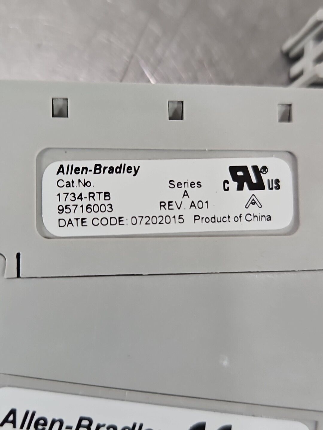 Allen-Bradley 1734-TB Ser A Terminal Base POINT I/O 1734RTB Module.     Loc3D-30