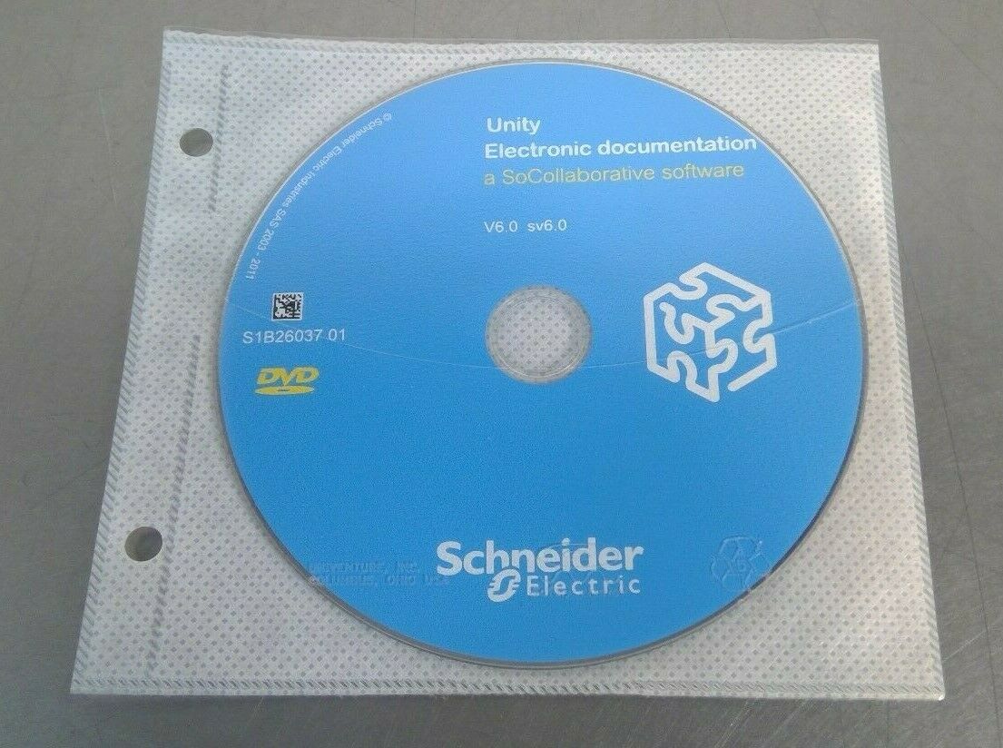 Schneider Electric S1B2603701 Unity Electronic Documentation V6.0             3C