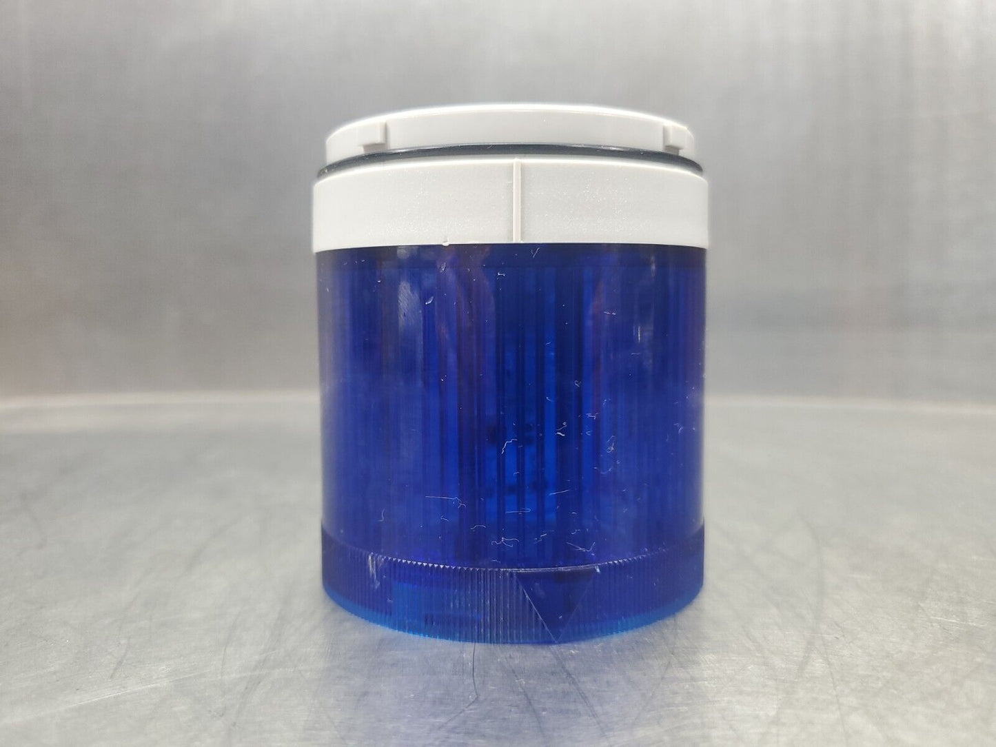 ALLEN BRADLEY 855T-G24TL6 SER C, CONTROL TOWER STACK LIGHT - BLUE.         3E-17