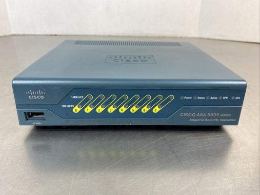 Cisco ASA 5505 SERIES ADAPTIVE SECURITY APPLIANCE UNIT.           4C