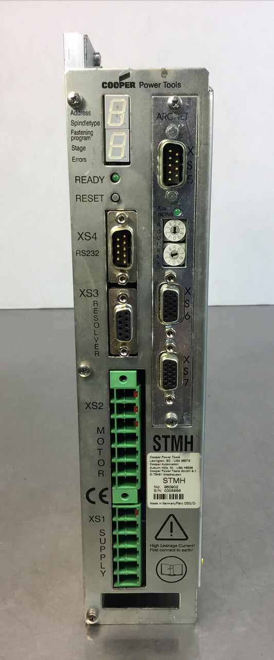 Cooper Power Tools STMH 960902 Servo Drive Controller Rev.03b/0    1E