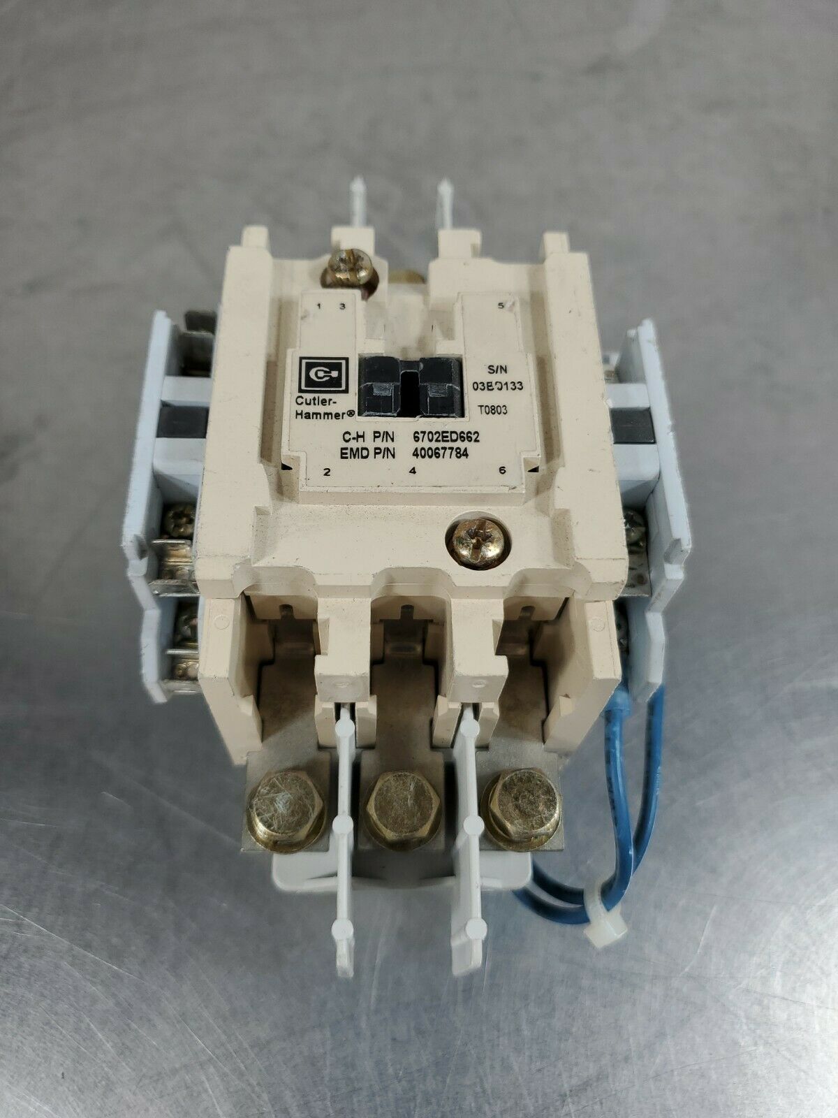 CUTLER HAMMER 6702ED662 with 10-6872 & 10-6872-2.            4H