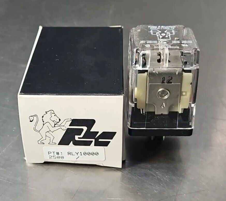POTTER & BRUMFIELD KRPA-11DG-12 120VAC RELAY.                           Loc3D-17