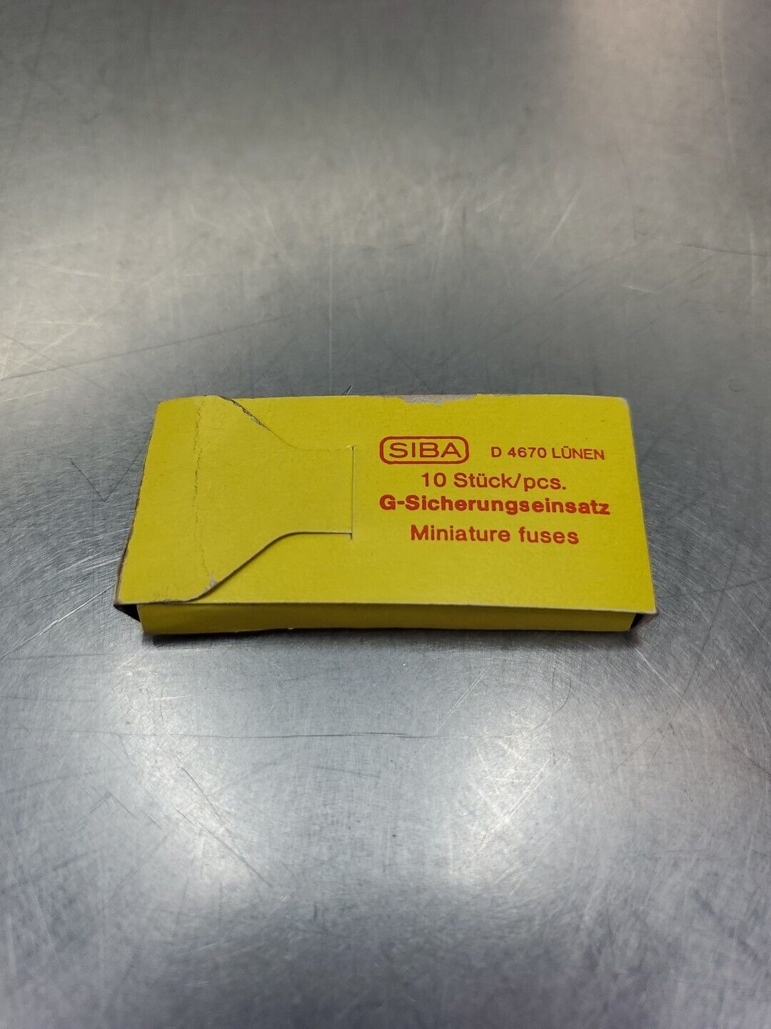 SIBA L-Nr. 70-065 16A 380V Fuse, (6.35x32mm) Lot of 4.                     4E-21