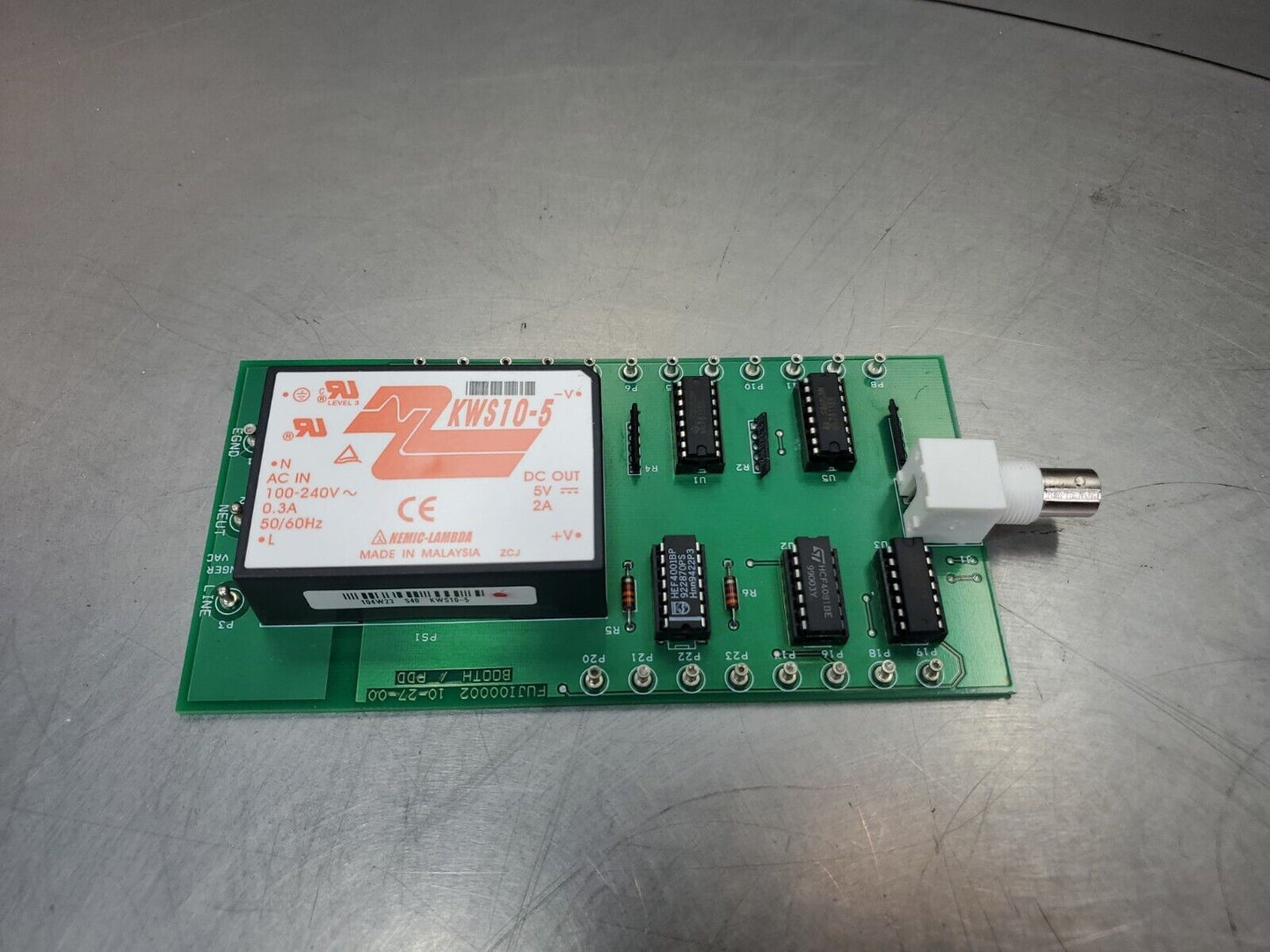 FUJI 00002 BOOTH/PDD w/KWS10-5 Power Supply Contoller Board.                3E-2