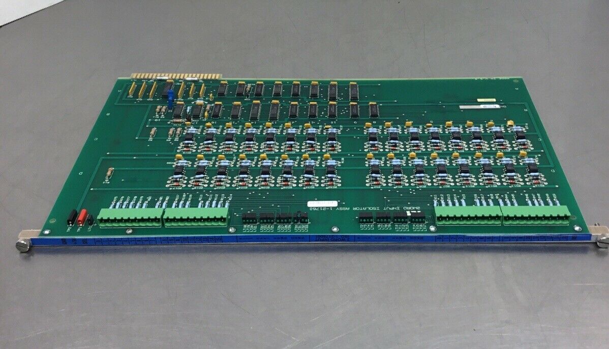 KEARNEY & TRECKER 2 WORD INPUT ISOLATOR BOARD ASSY 1-21760 / 810-21760-03  3D-18