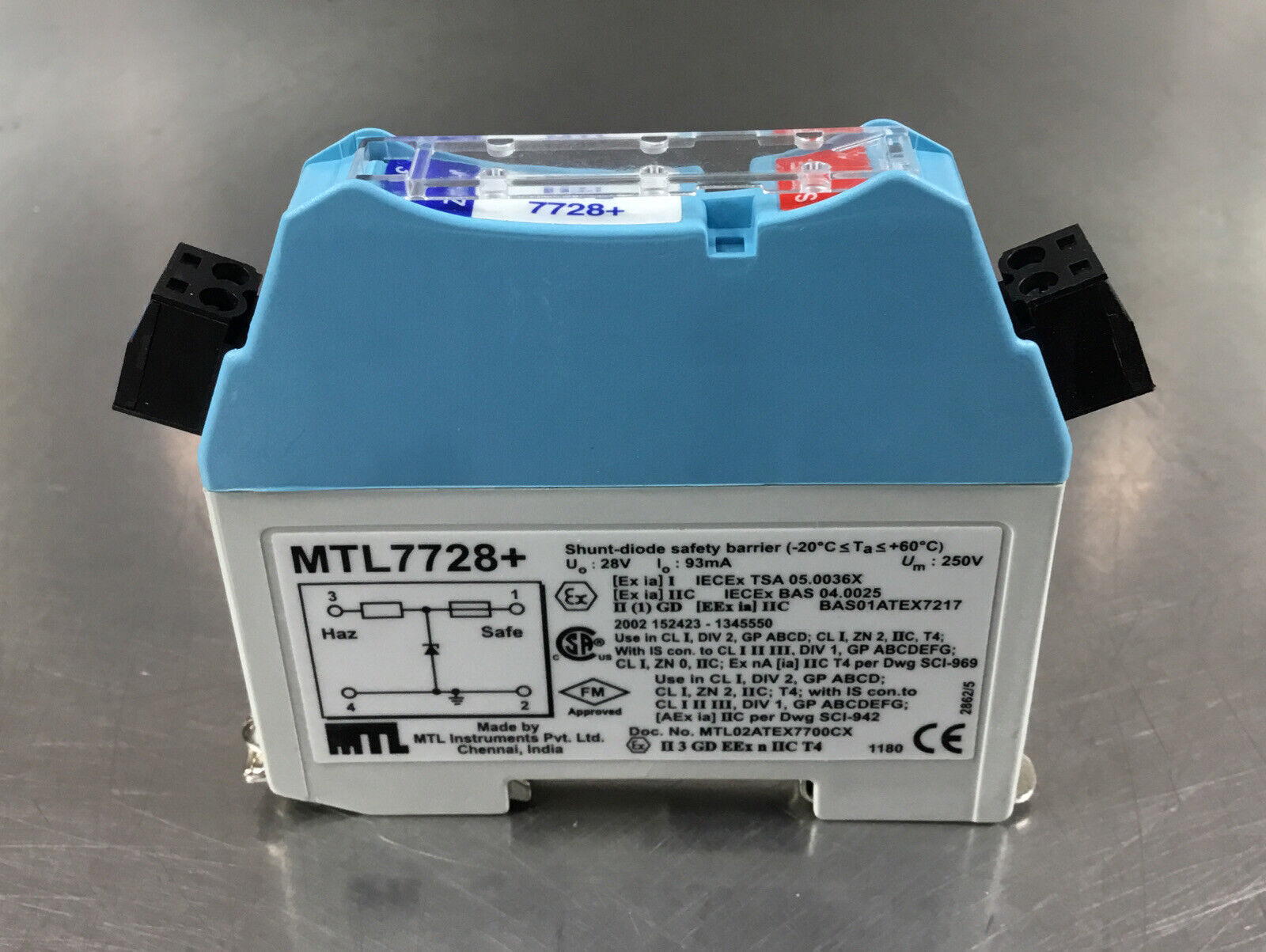 MTL INSTRUMENTS MTL7728+ SAFETY BARRIER 28V, 93mA 5E-15 – Palmetto ...