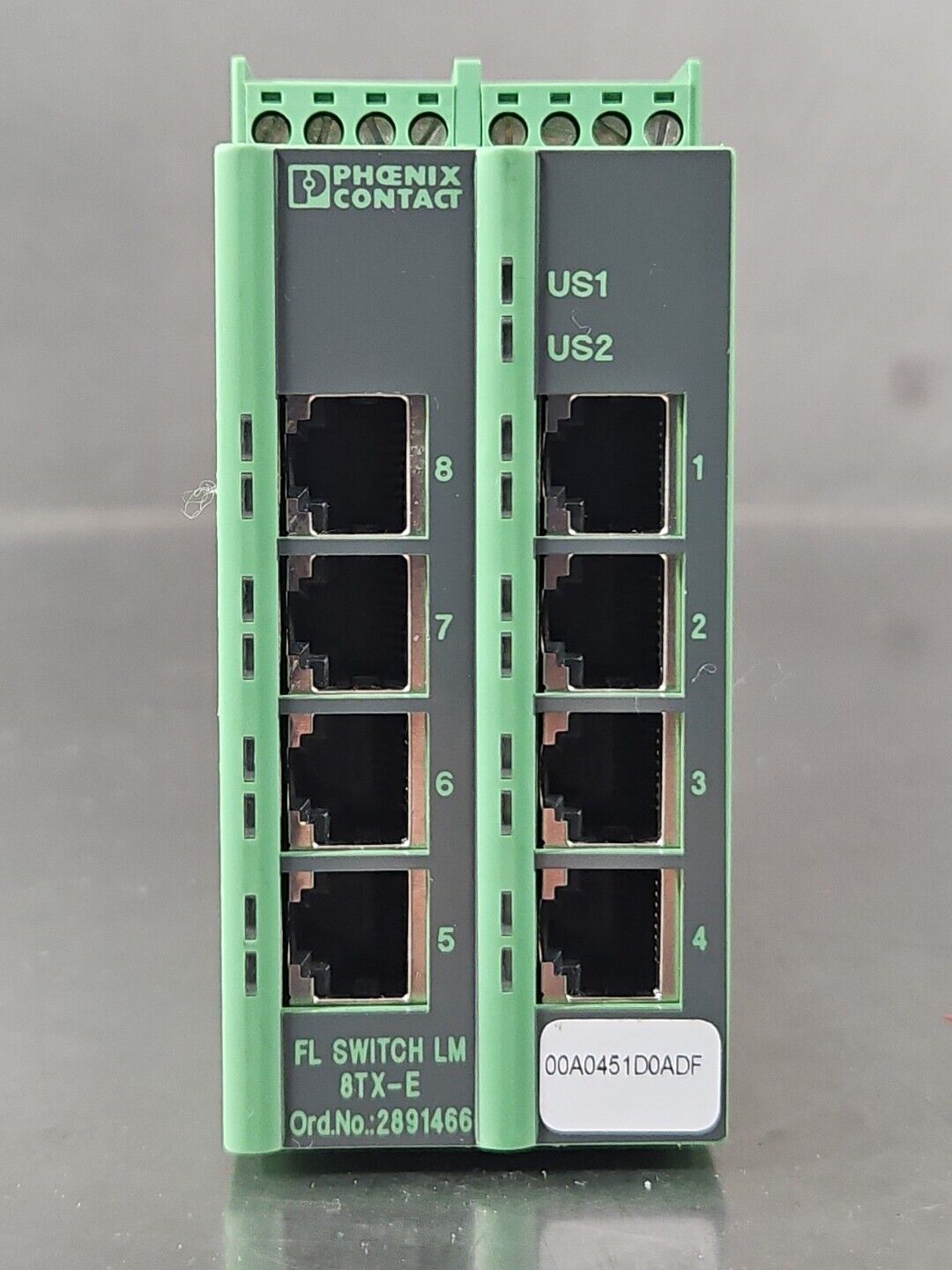 Phoenix Contact FL SWITCH LM 8TX-E Ethernet Switch.                        4D-20