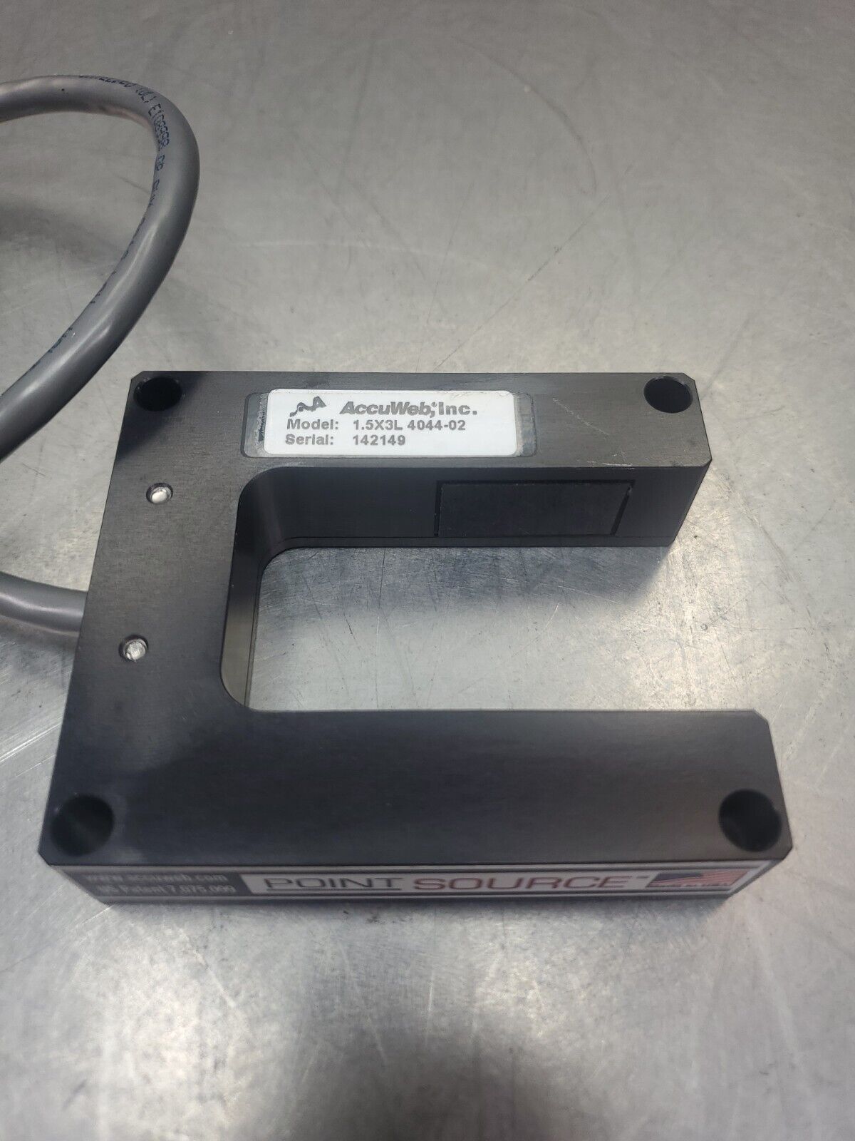 AccuWeb 1.5x3L 4044-02 Edge Detector Sensor.                               3E-26