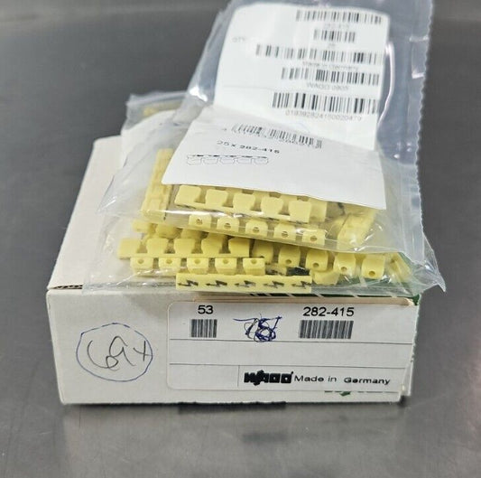 WAGO 282-415 Screwless Clamping System - Box with 69.                  Loc 3E-38