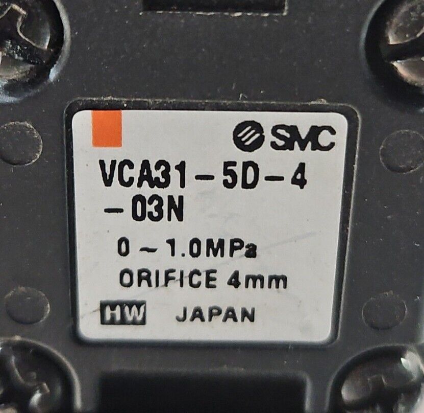 SMC VCA31-5D-4-03N SOLENOID VALVE.                                         6C-11