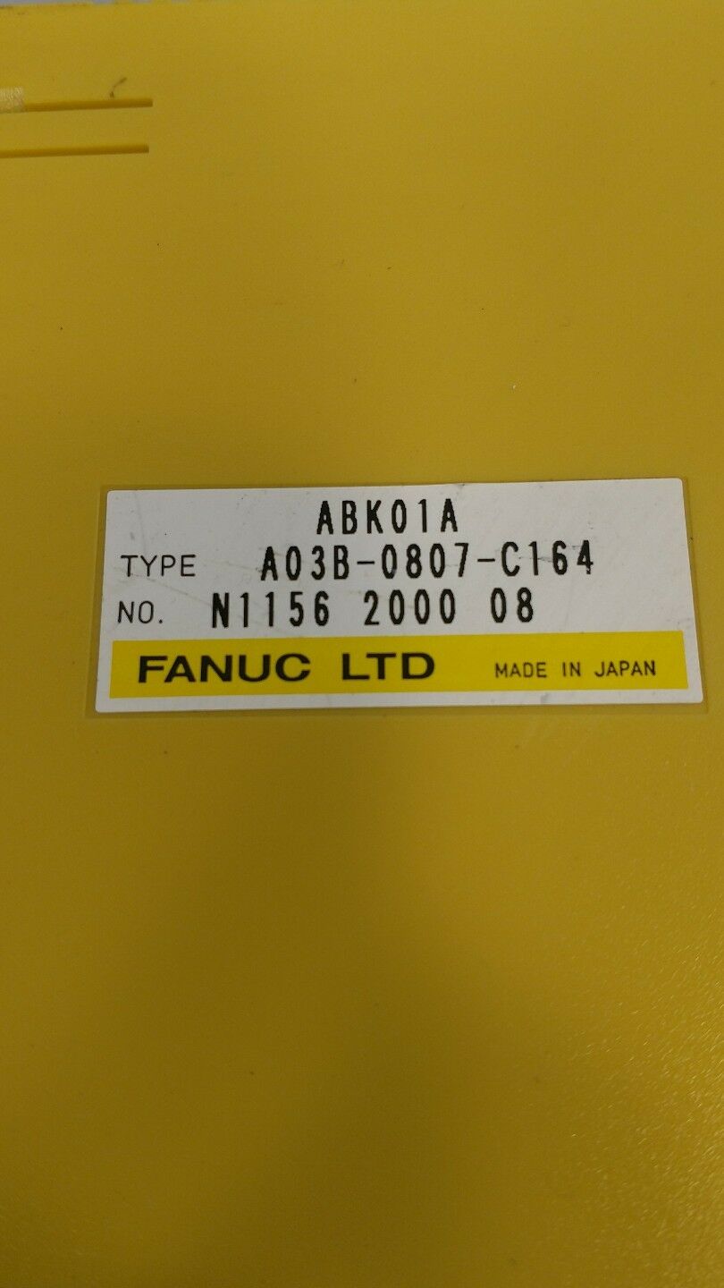 FANUC ABK01A A03B-0807-C164 INPUT MODULE                                    3D-4