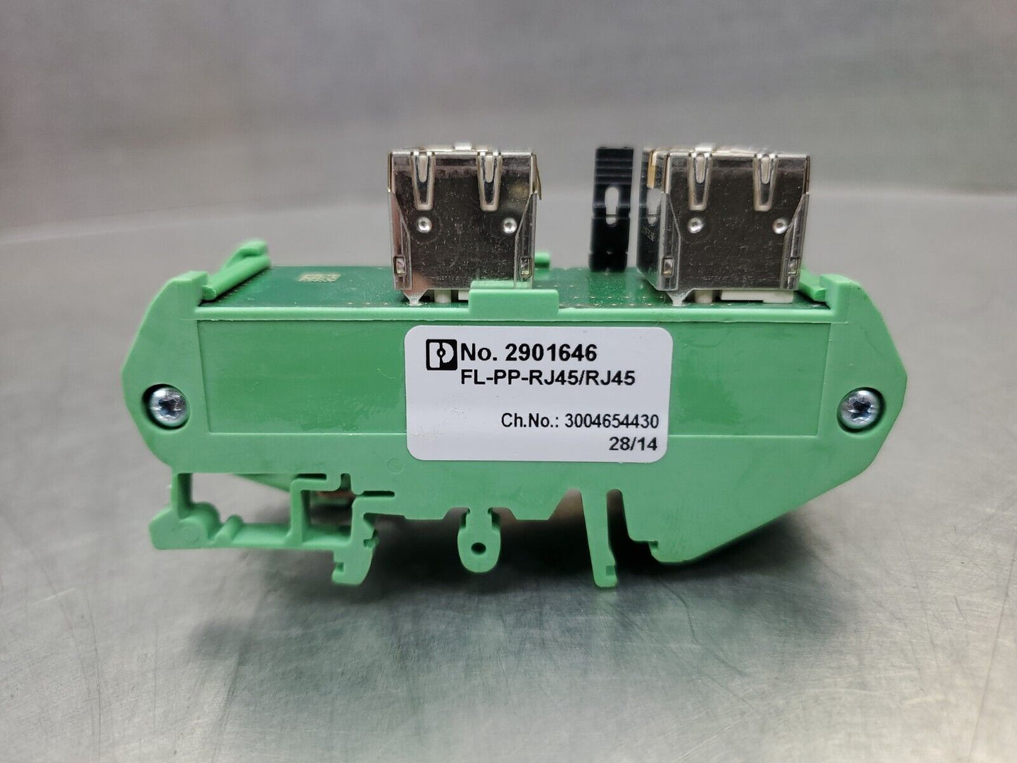 PHOENIX CONTACT FL-PP-RJ45/RJ45 (2901646) RJ45 Connector Module.            3D-7