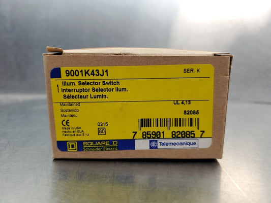 Square D 9001K43J1 Ser. K Illum. Maintained Selector Switch.               4B-24