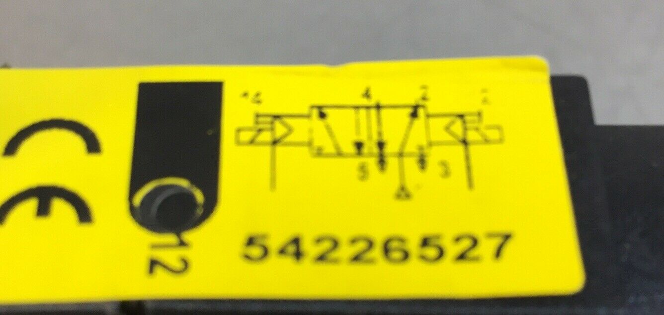 ASCO Spool Valve / Solenoid 24VDC 54226527     6E