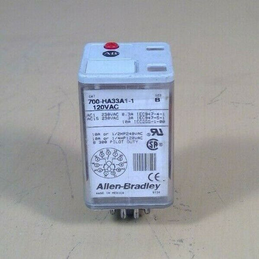 Allen-Bradley 700-HA33A1-1 Series B 120VAC Relay                              4D