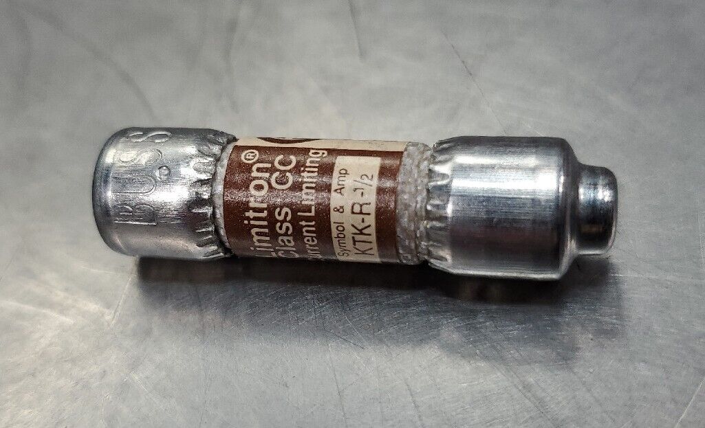 Bussmann KTK-R-1/2 600VAC Current Limiting Fuse.                        4D-BOX#2