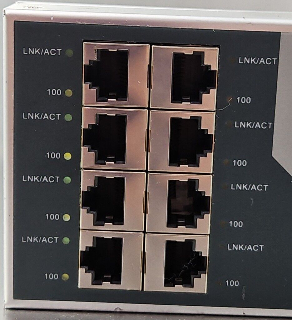 PHOENIX CONTACT FL SWITCH SF 8TX ETHERNET SWITCH.                          3B-22