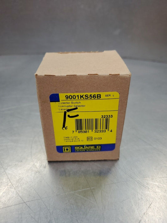 SQUARE D 9001KS56B Ser. L SELECTOR SWITCH.                                 4C-23