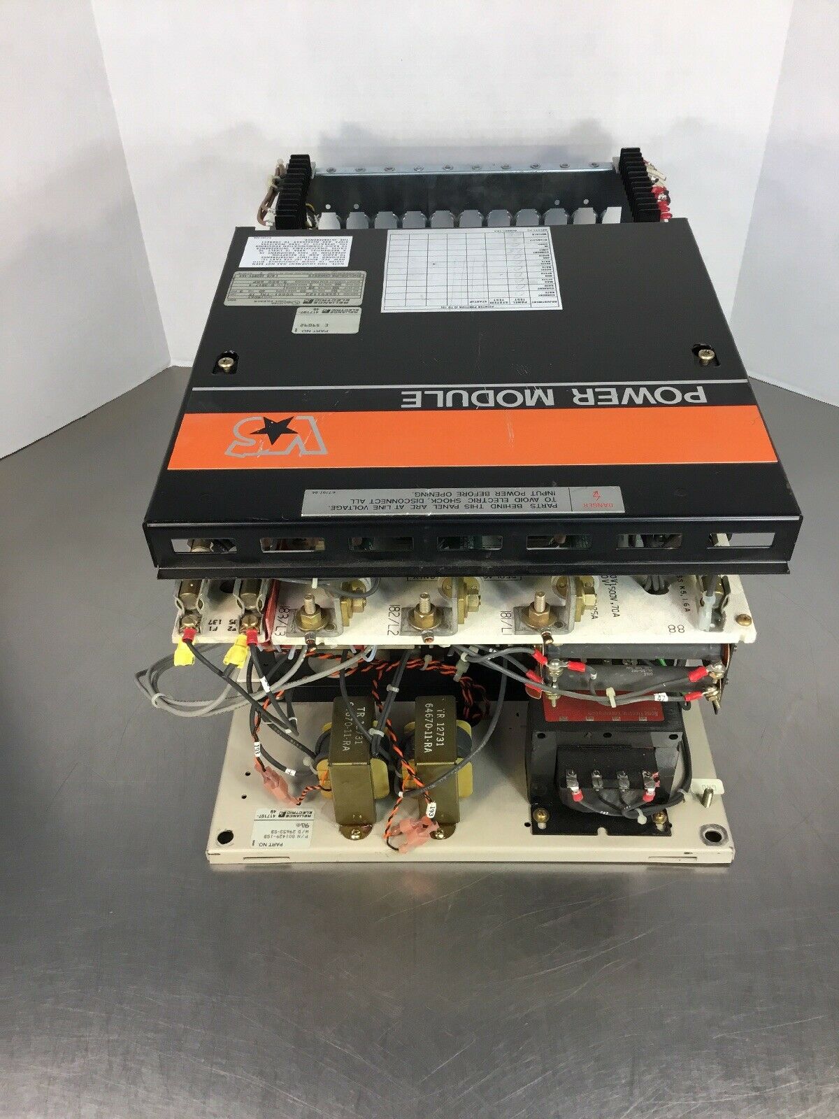 RELIANCE ELECTRIC P/N 801429-1SB V*S POWER MODULE M/N 15C61 P/N E 59092   1E