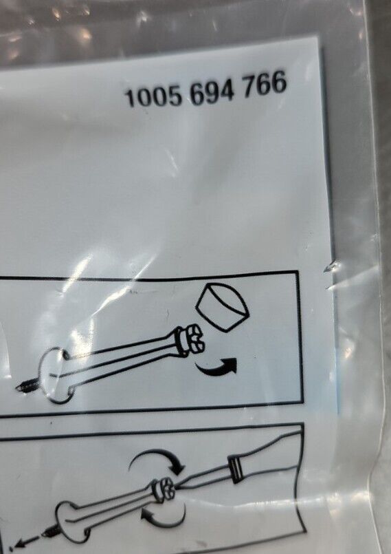 Everbilt Solid Door Stop Pack of 5 Satin Nickel 1005 694 766.              5E-16