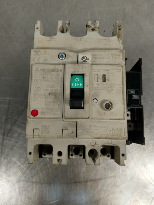 MITSUBISHI 30AMP NO-FUSE BREAKER  NV125-SVU3030 4D