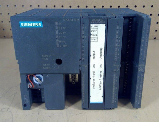 Siemens Simatic S7 - 6ES7 314-5AE83-0AB0 CPU314 IFM Controller                3H