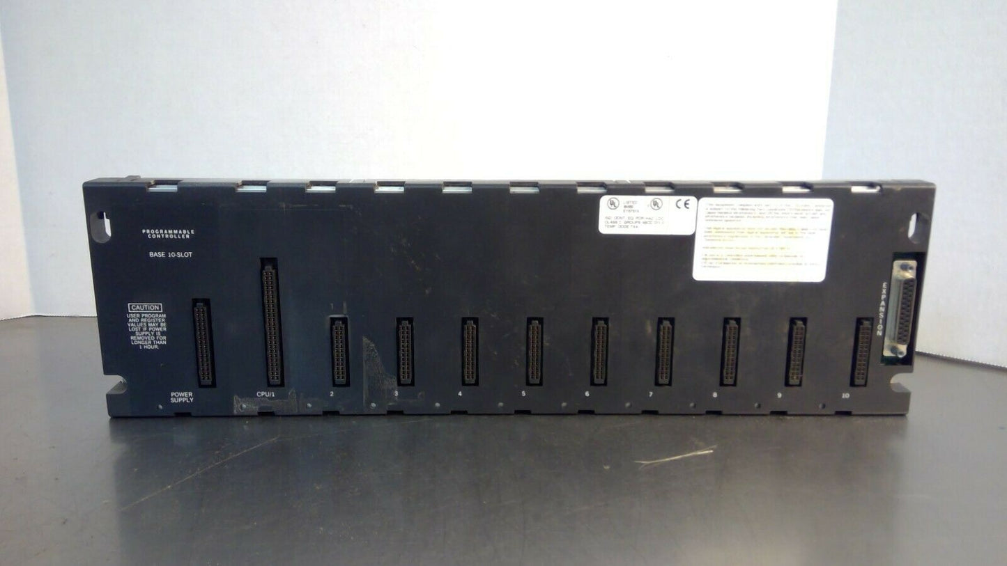 GE Fanuc- IC693CHS391H - Base 10-Slot Expansion                               3C