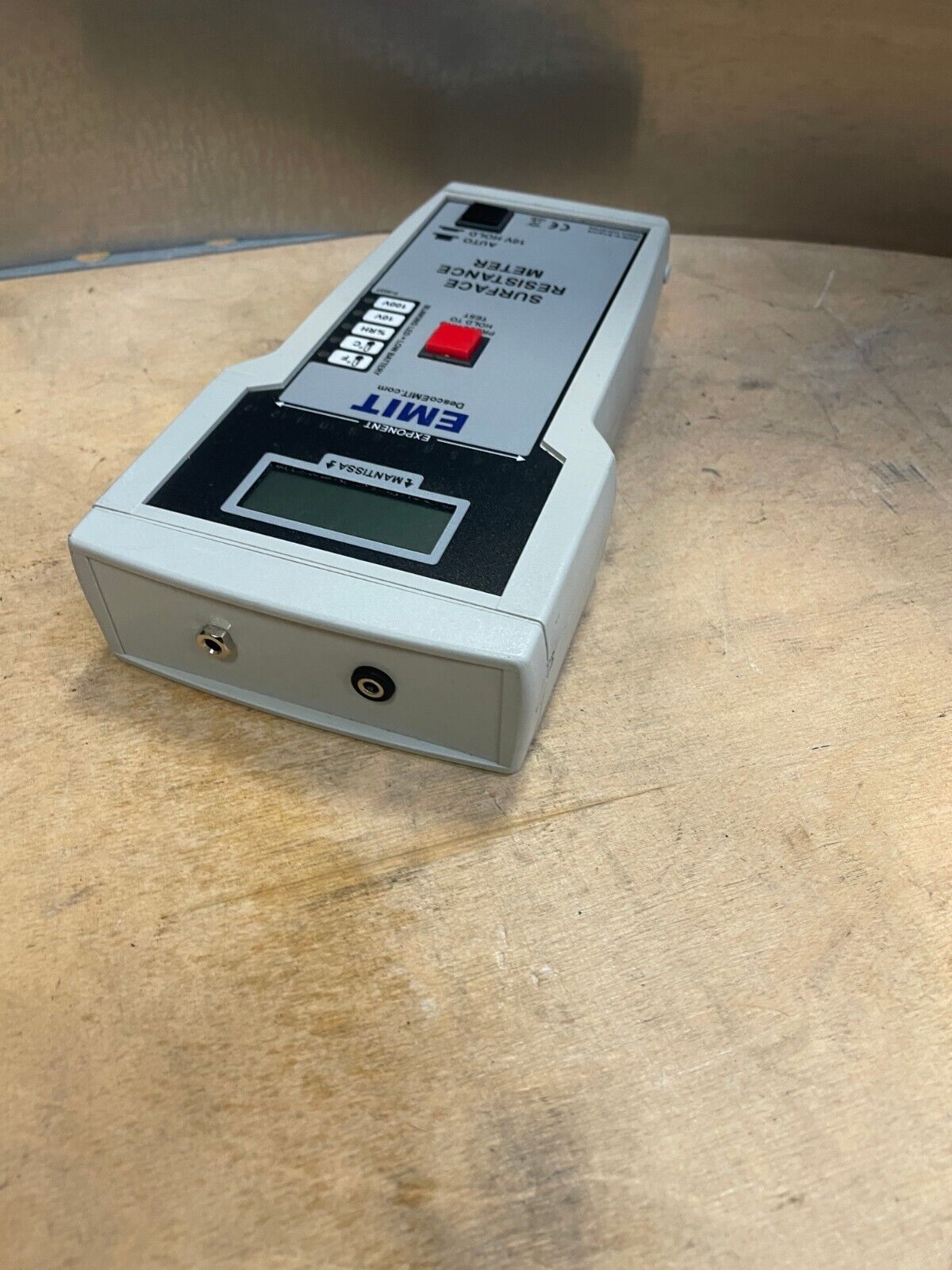 Emit 50557 Gray LCD Display Wireless Surface Resistance Test Digital Meter