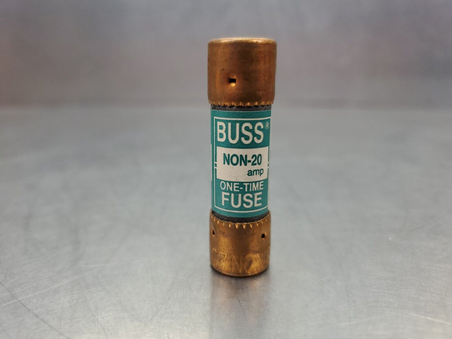 Bussmann NON-20 One-Time Fuse, 250VAC 20AMP.                            4D-BOX#4