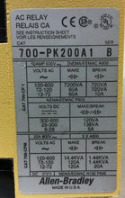 Load image into Gallery viewer, ALLEN-BRADLEY 700-PK200A1 / B MASTER CONTROL AC RELAY    4B
