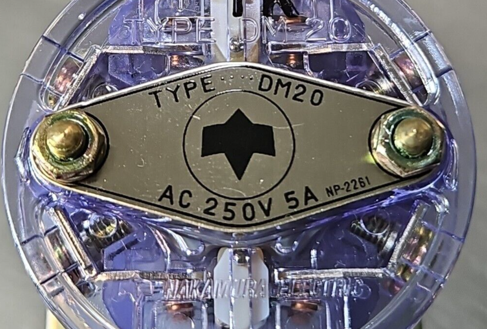 NAKAMURA ELECTRIC DM-20 CAM SWITCH. Loc4E-31 – Palmetto Automation Inc.